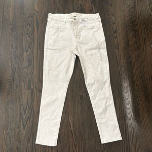 BNWT AE White Denim Jegginga